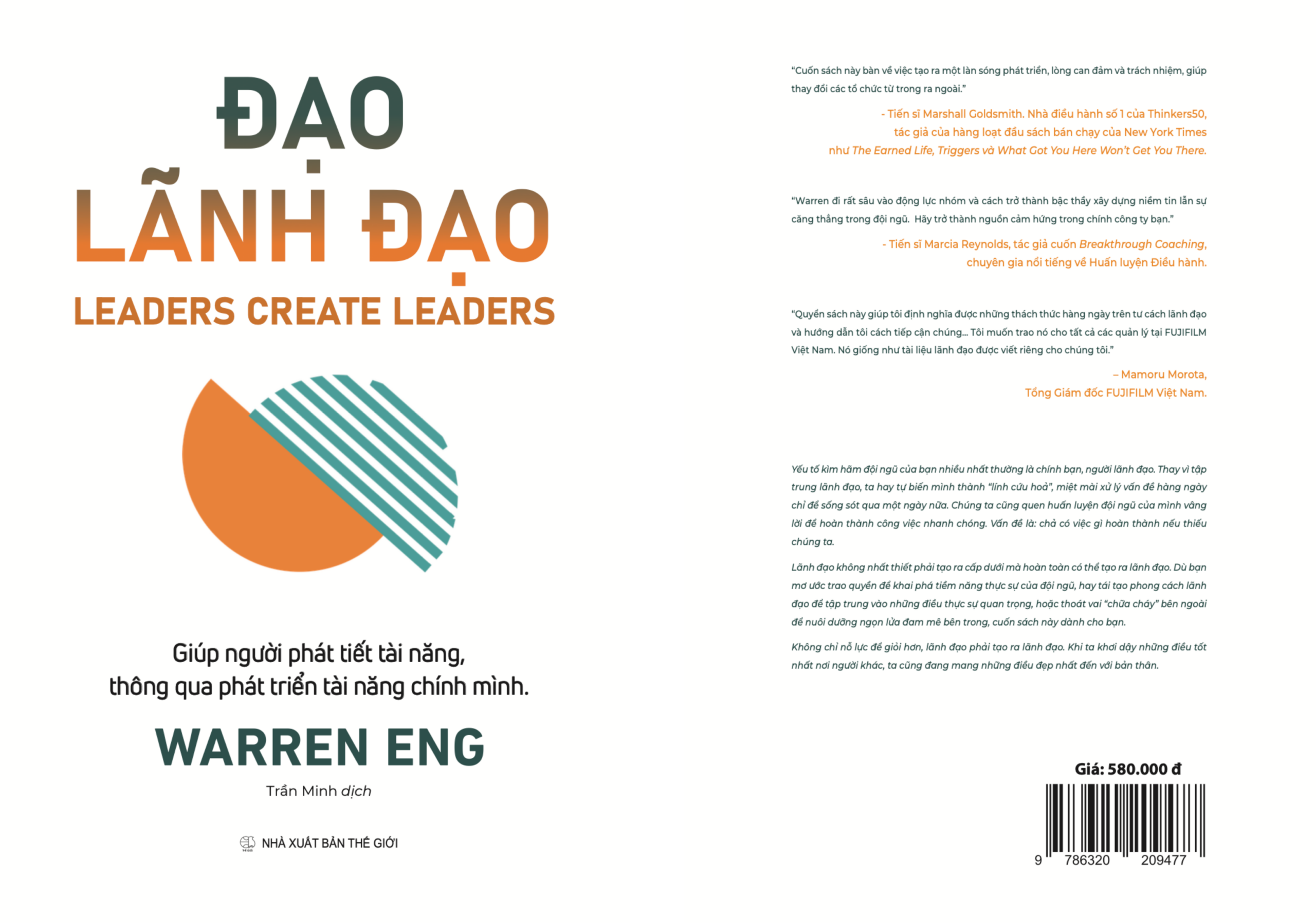 Bìa sách Đạo Lãnh Đạo của Warren Eng